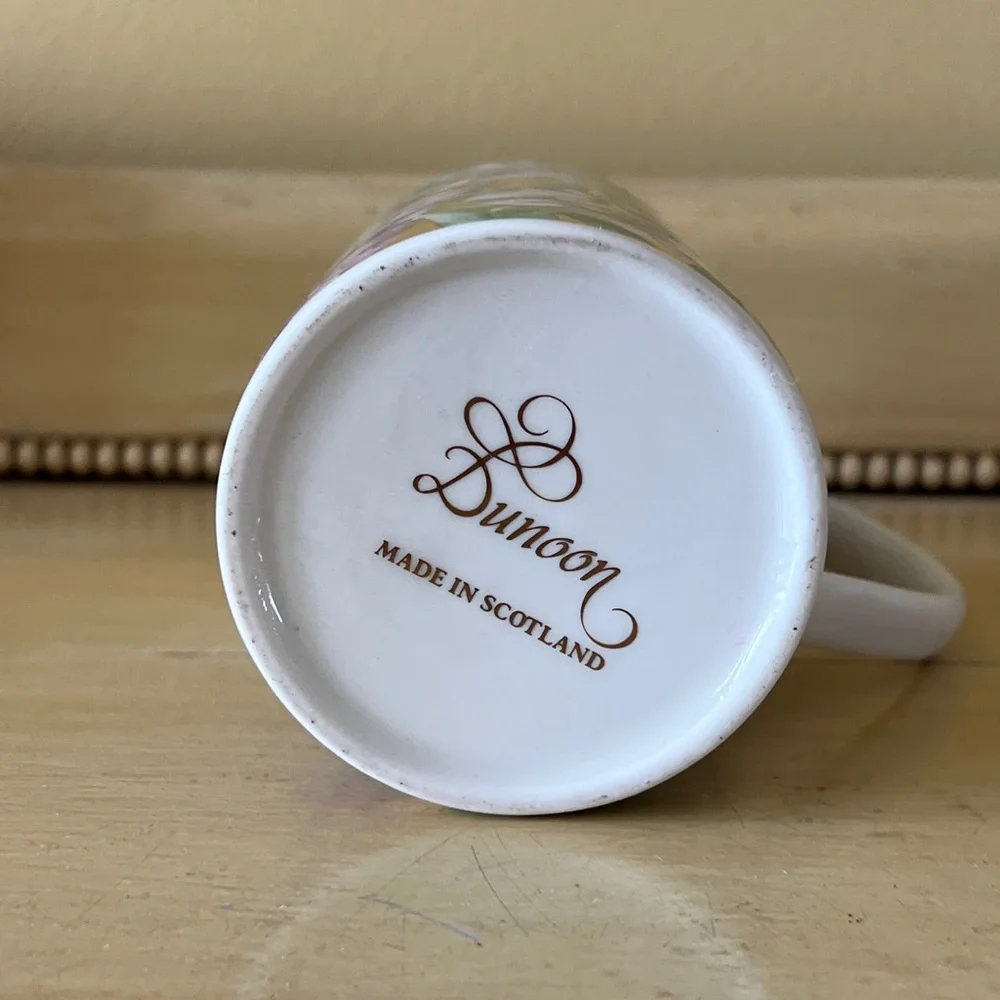 Dunoon Scotland Floral Teacup